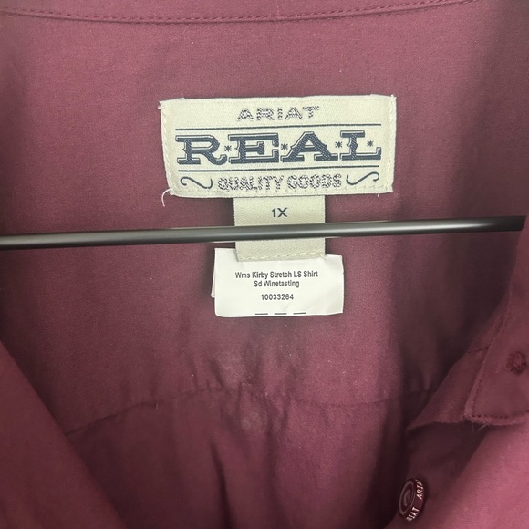 Ariat Women’s Real Kirby Long Sleeve Button-down Stretch Western Shirt - Picture 6 of 8